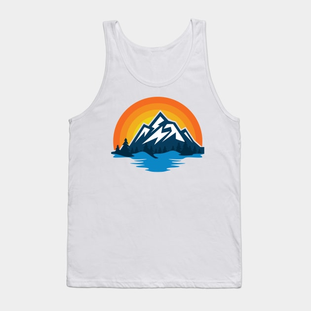 The Mountains Tank Top by My Artsam